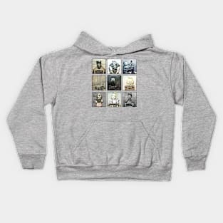 Celebrity Mugshot Collection Kids Hoodie